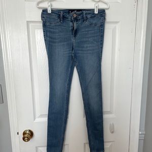 Hollister jean eggings, high rise, stretch